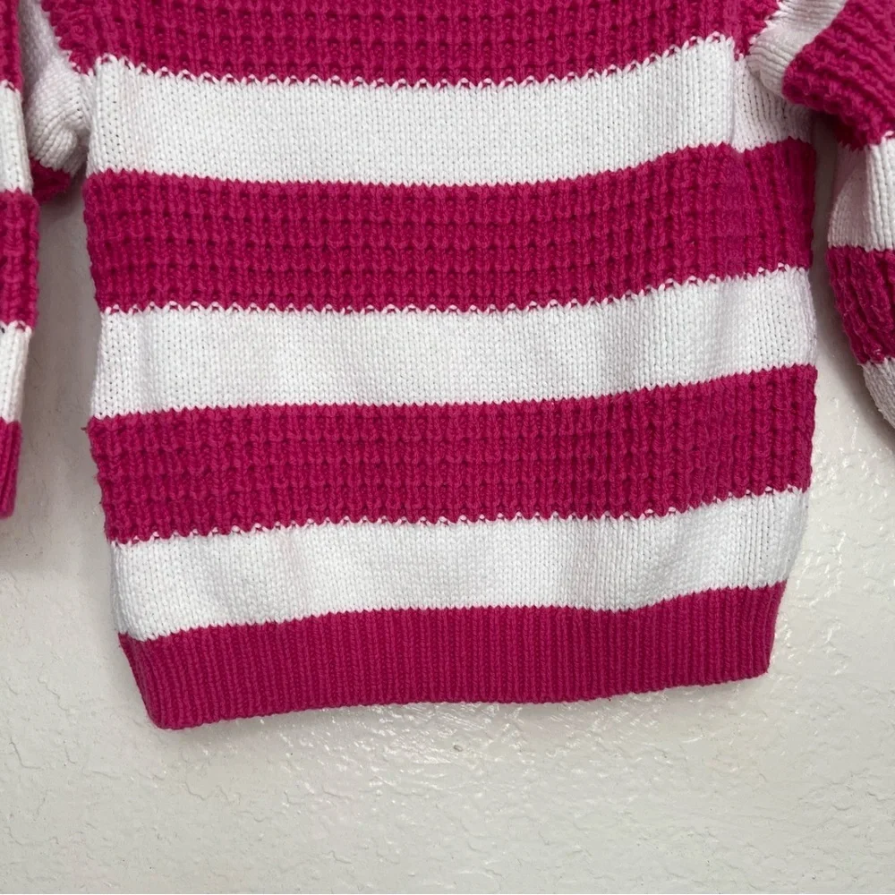 Childrens Place‎  Sweaters White Pink  Stripe Cotton